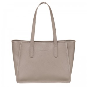 Longchamp Le Foulonné L Tote Bag Turtledove | HK2079458