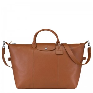 Longchamp Le Foulonné S Travel Bag Caramel | ZL1602457