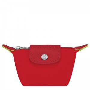 Longchamp Le Pliage Green Coin Purse Tomato | SA9351762