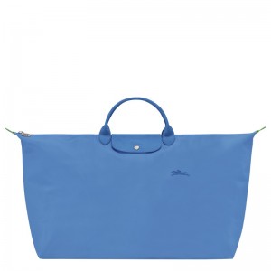 Longchamp Le Pliage Green M Travel Bag Cornflower | CG3186592