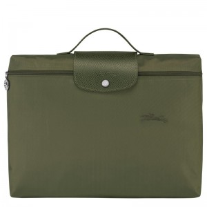 Longchamp Le Pliage Green S Briefcase Forest | XO0687921