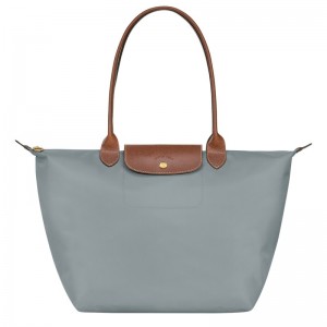 Longchamp Le Pliage Original L Tote Bag Steel | SJ8931274