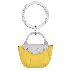 Longchamp Le Pliage Xtra Key Rings Amarillo | YI3816952