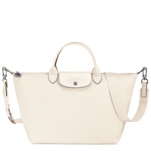 Longchamp Le Pliage Xtra L Handbag Ecru | FY9341625