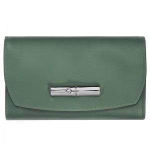 Longchamp Le Roseau Wallet Sage | CT4208596