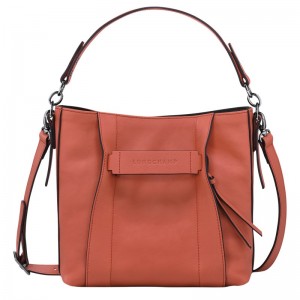 Longchamp Longchamp 3d S Crossbody Bag Sienna | VG8297650