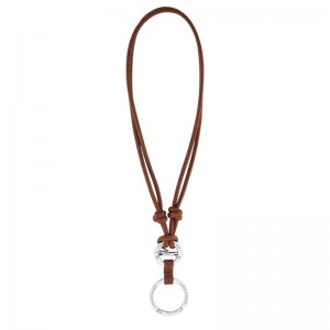 Longchamp Épure Key Ring Marrones | RA6291087